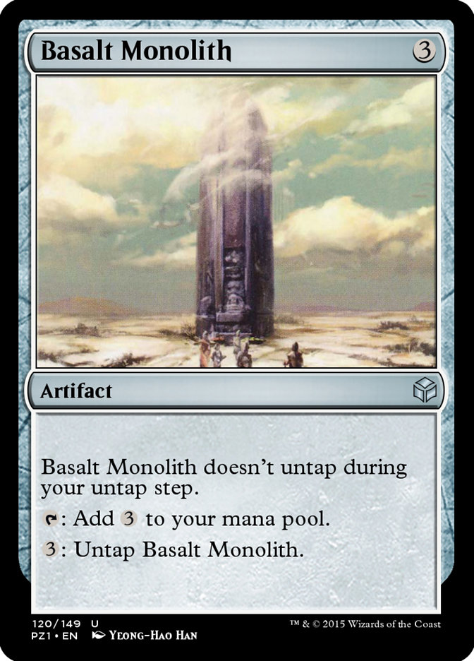 Basalt Monolith (Legendary Cube Prize Pack #120)