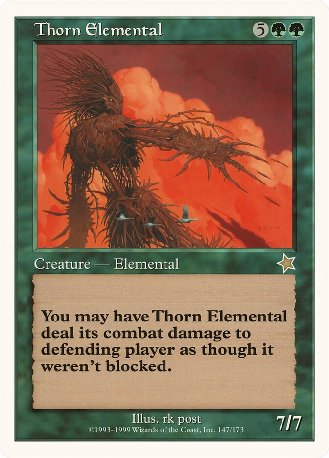 Thorn Elemental (Oversized 90's Promos #11)