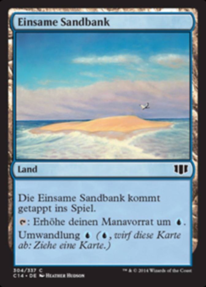 Lonely Sandbar (Commander 2014 #304)