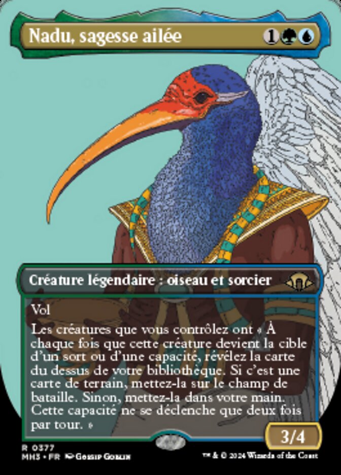 Nadu, Winged Wisdom (Modern Horizons 3 #377)