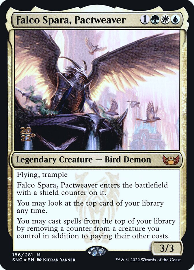 Falco Spara, Pactweaver (Streets of New Capenna Promos #186s)