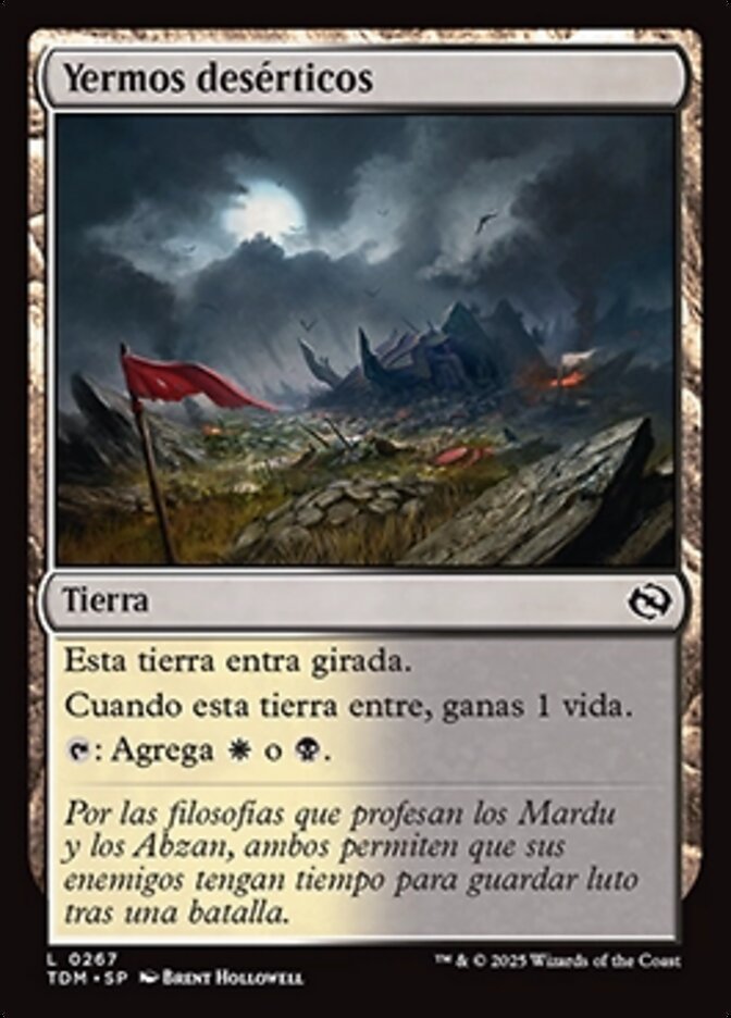 Yermos desérticos