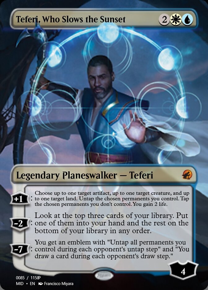 Teferi, Who Slows the Sunset (Magic Online Promos #94050)