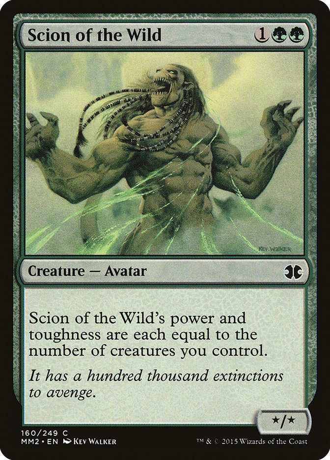 Scion of the Wild (Modern Masters 2015 #160)