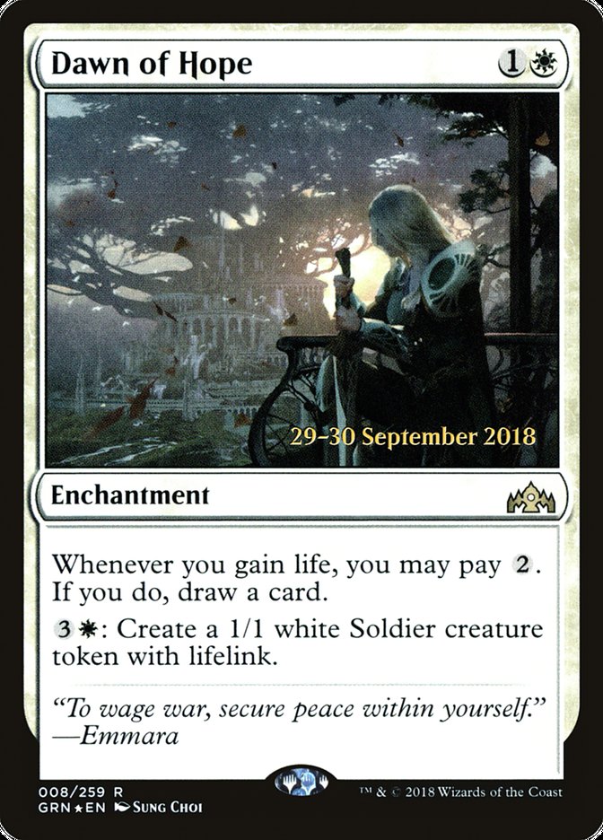 Dawn of Hope (Guilds of Ravnica Promos #8s)