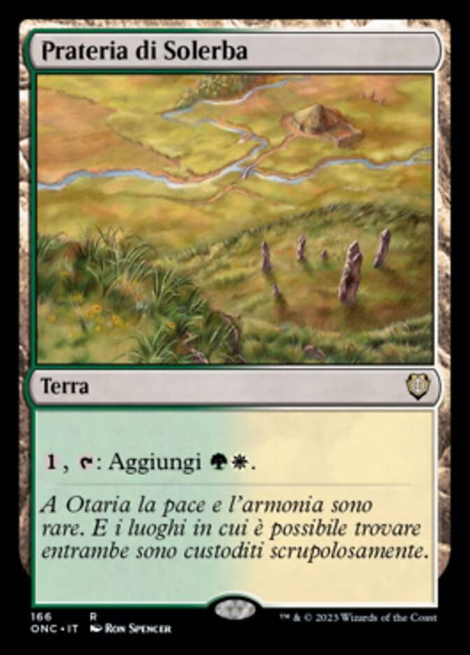 Sungrass Prairie (Phyrexia: All Will Be One Commander #166)