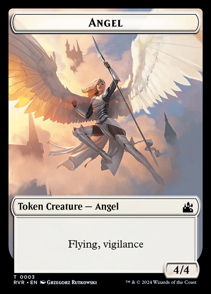 Angel (Ravnica Remastered Tokens #3)