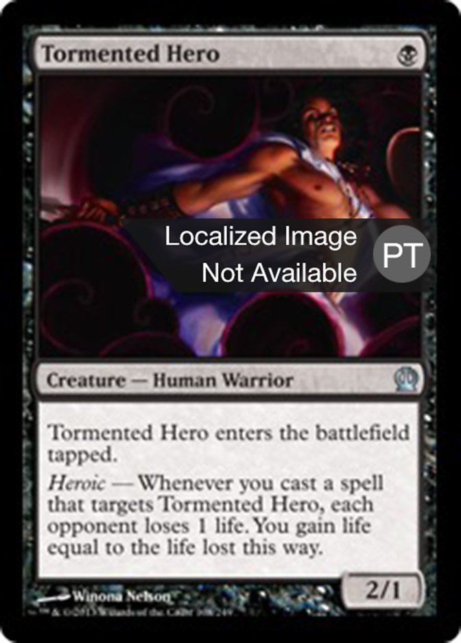 Tormented Hero (Theros #108)