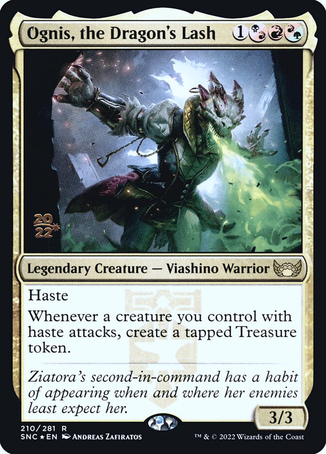 Ognis, the Dragon's Lash (Streets of New Capenna Promos #210s)