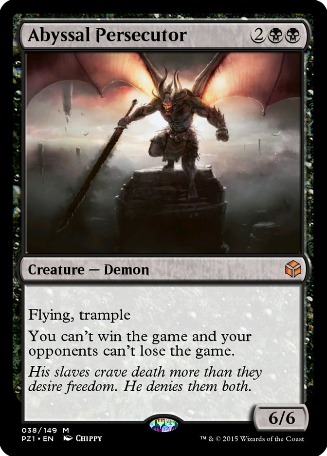 Abyssal Persecutor (Legendary Cube Prize Pack #38)