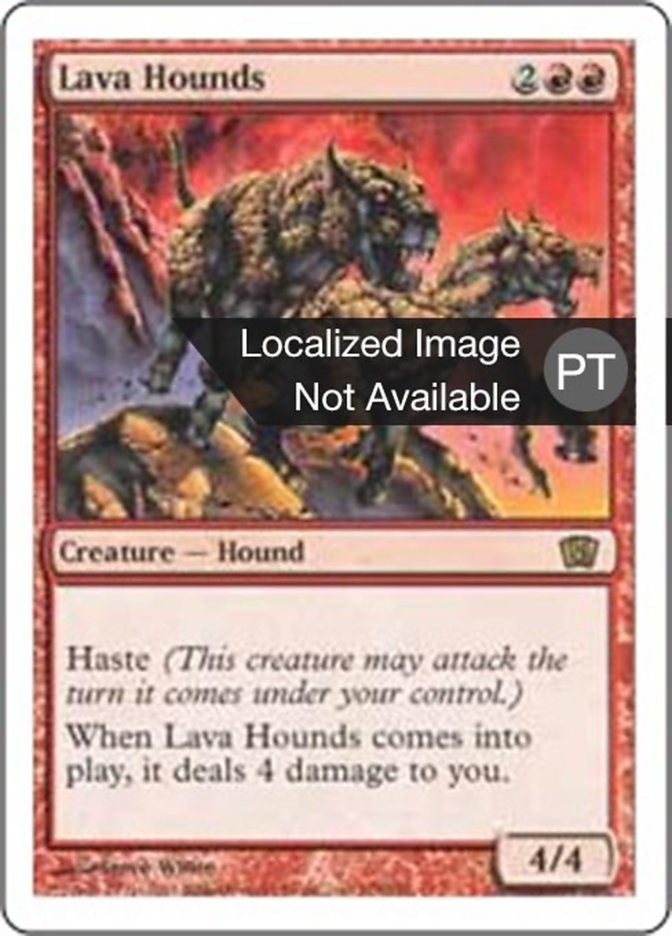 Lava Hounds (Eighth Edition #198)