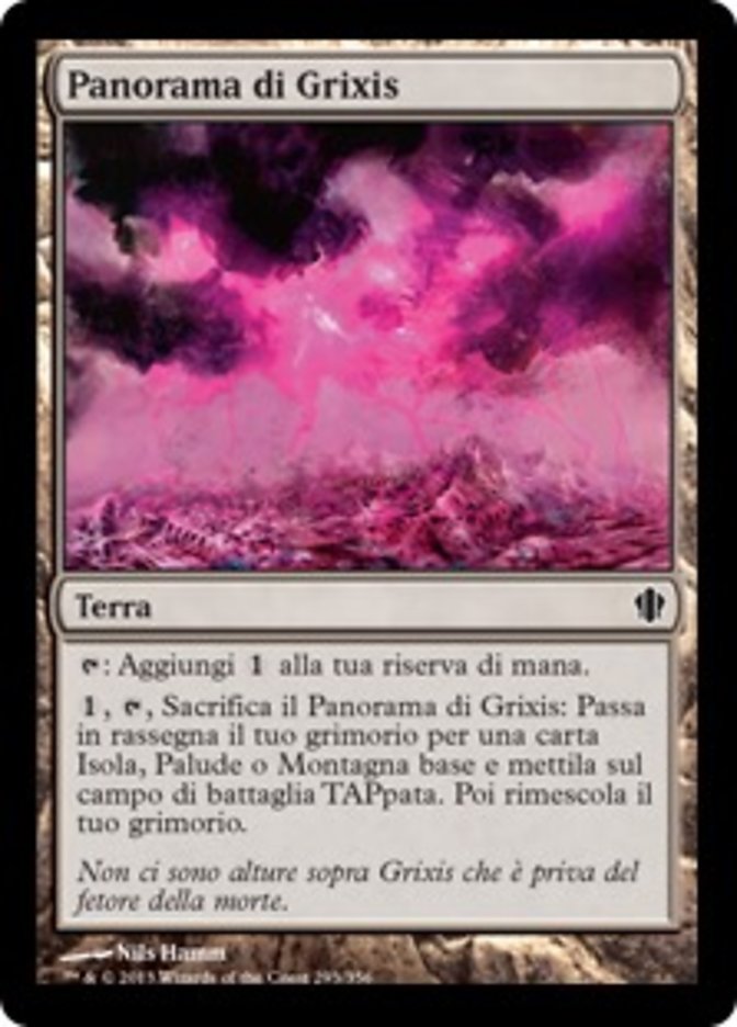 Grixis Panorama (Commander 2013 #293)