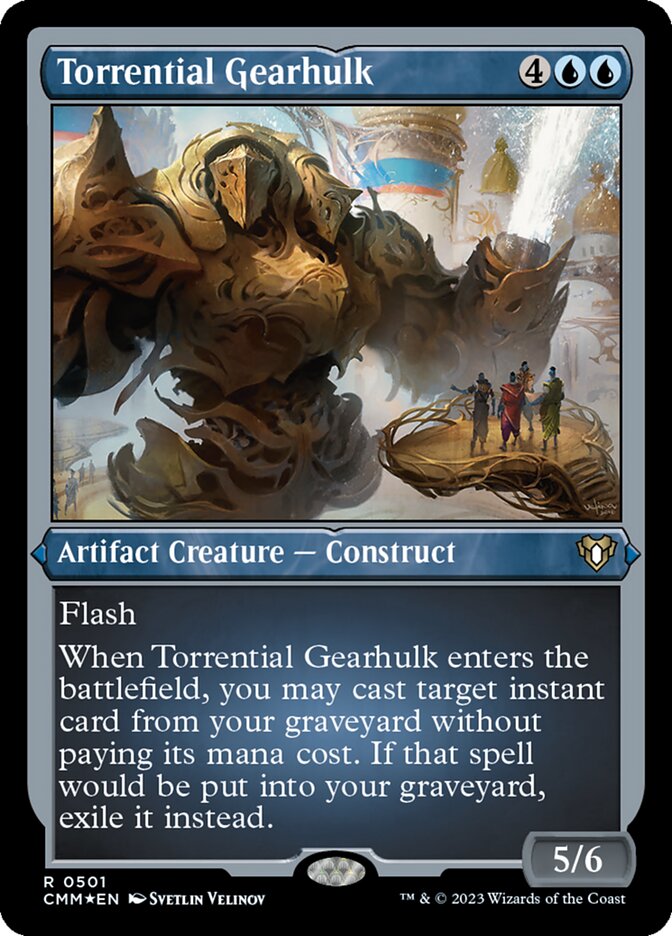 Torrential Gearhulk (Commander Masters #501)