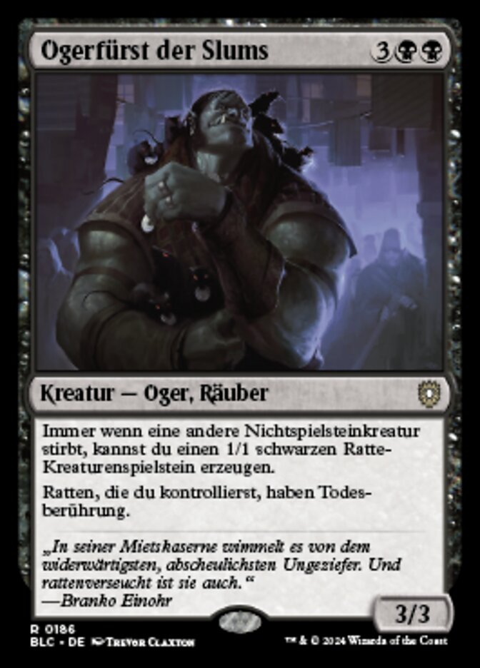 Ogre Slumlord (Bloomburrow Commander #186)