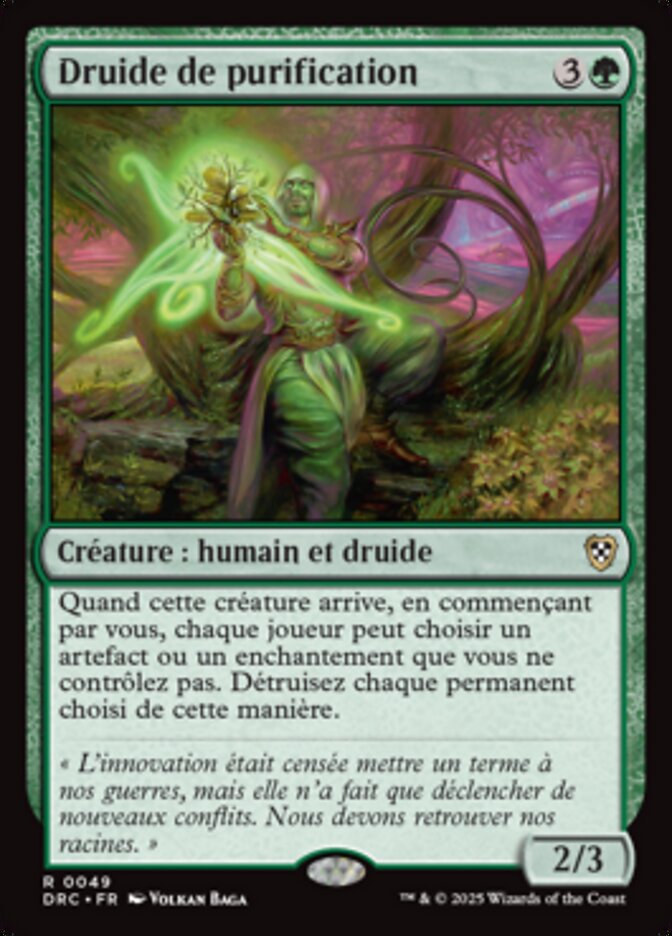 Druide de purification