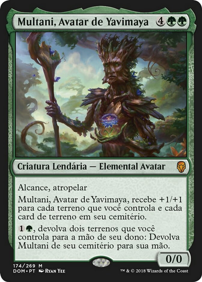 Multani, Yavimaya's Avatar (Dominaria #174)