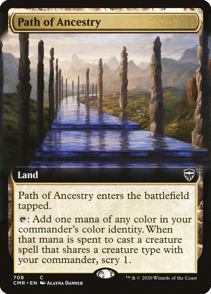 Path of Ancestry · Commander Legends (CMR) #708 · Scryfall Magic The  Gathering Search