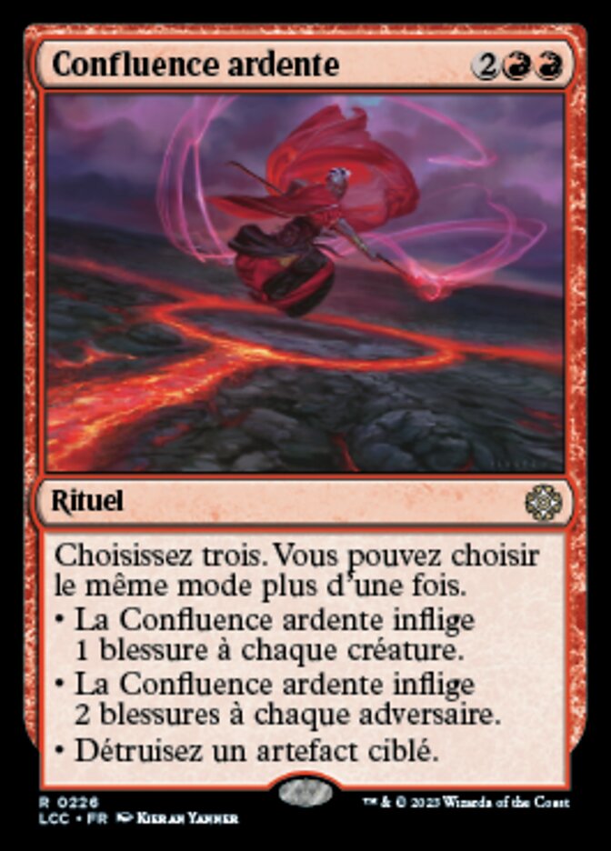 Fiery Confluence (The Lost Caverns of Ixalan Commander #226)
