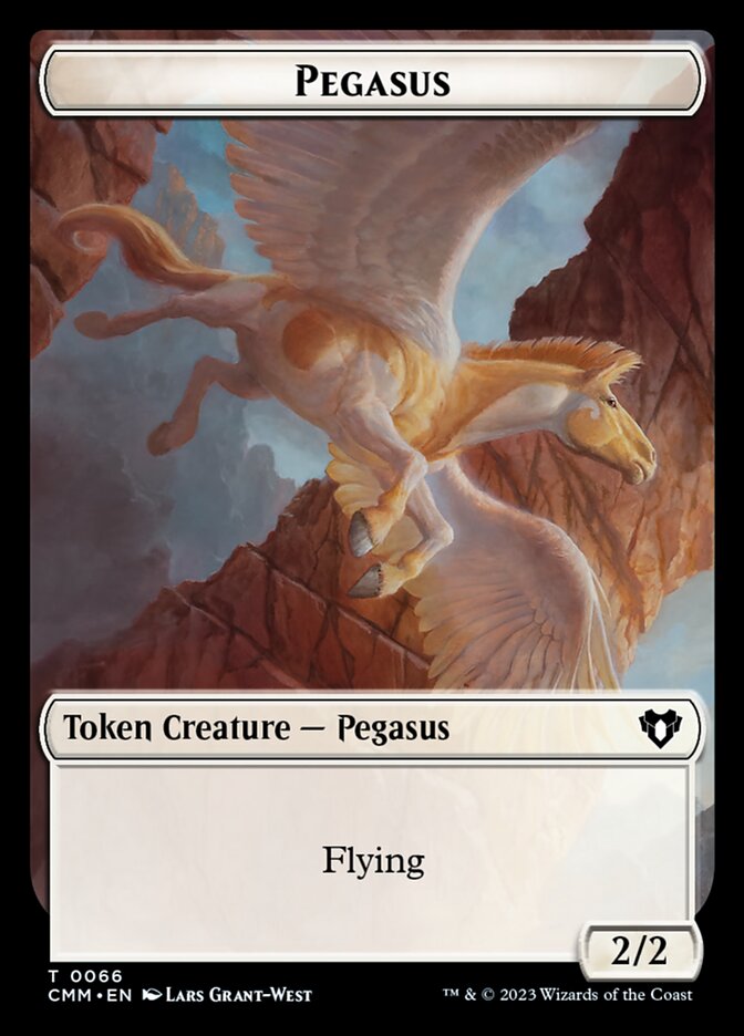 Pegasus (Commander Masters Tokens #66)