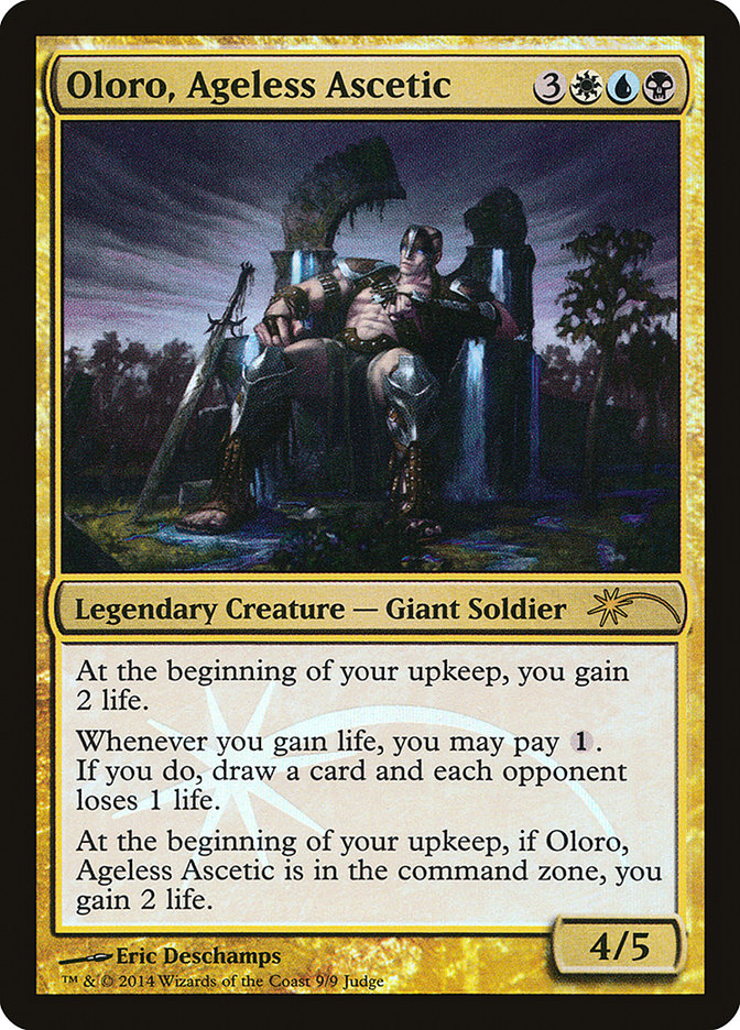 Oloro, Ageless Ascetic (Judge Gift Cards 2014 #9)