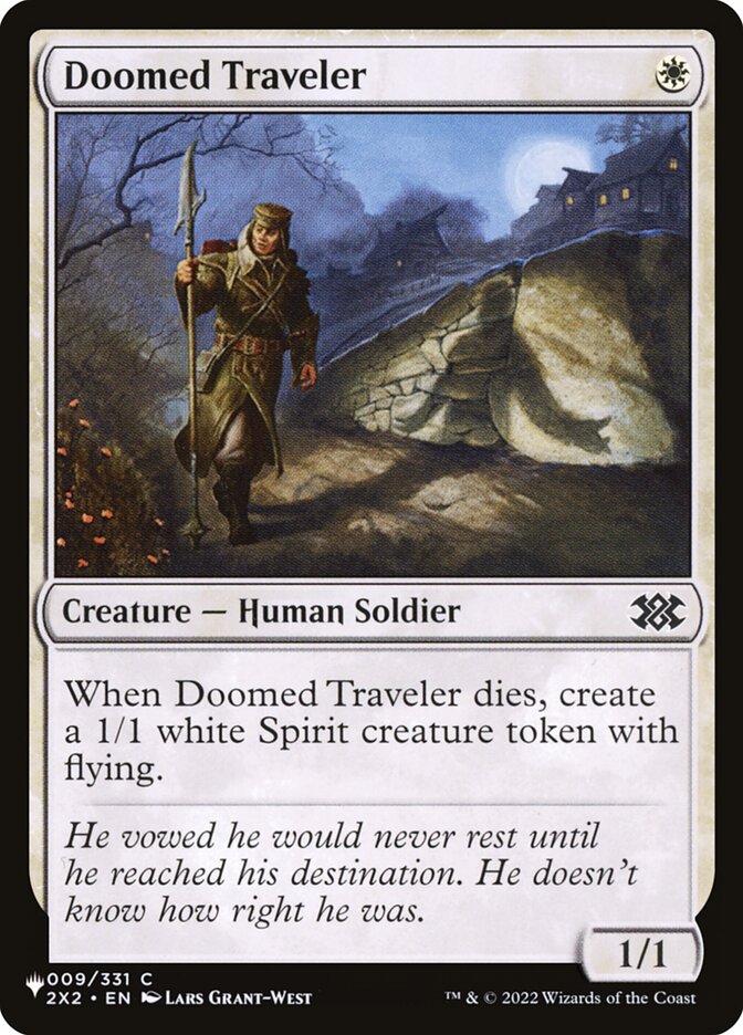 Doomed Traveler (The List #2X2-9)