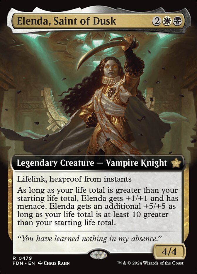 Elenda, Saint of Dusk (Foundations #479)