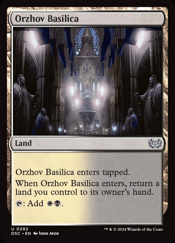 Orzhov Basilica (Duskmourn: House of Horror Commander #292)