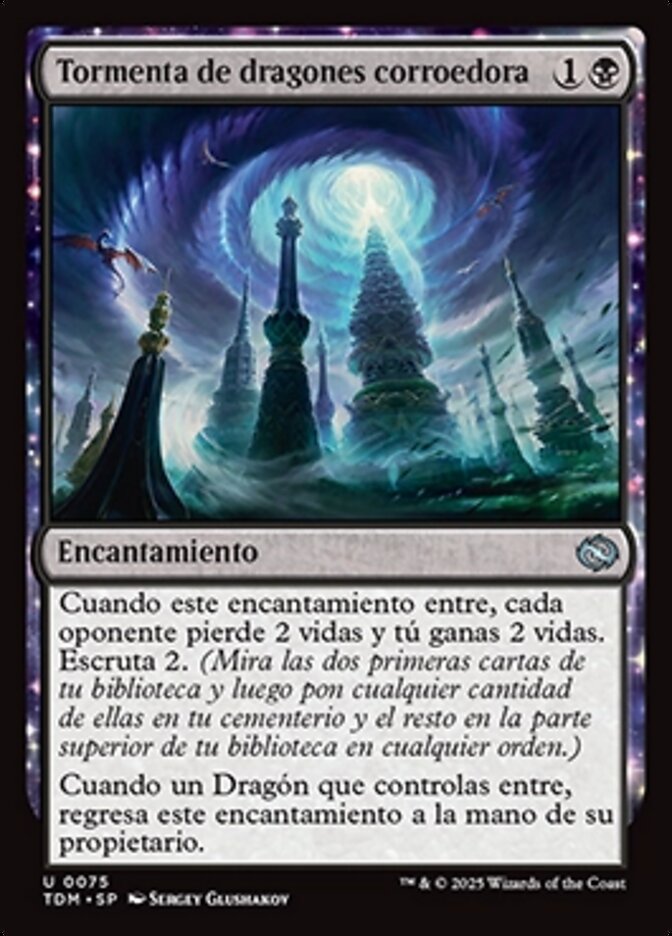 Tormenta de dragones corroedora