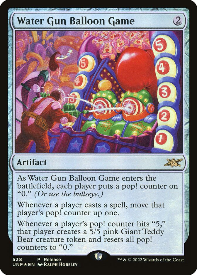 Water Gun Balloon Game · Unfinity (UNF) #538 · Scryfall Magic: The 