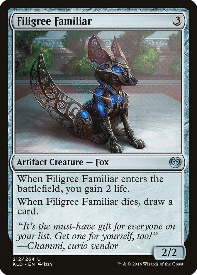 Filigree Familiar (Kaladesh #212)