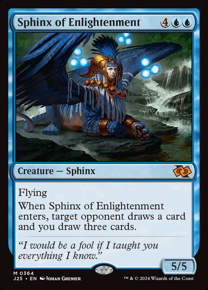 Sphinx of Enlightenment (Foundations Jumpstart #364)