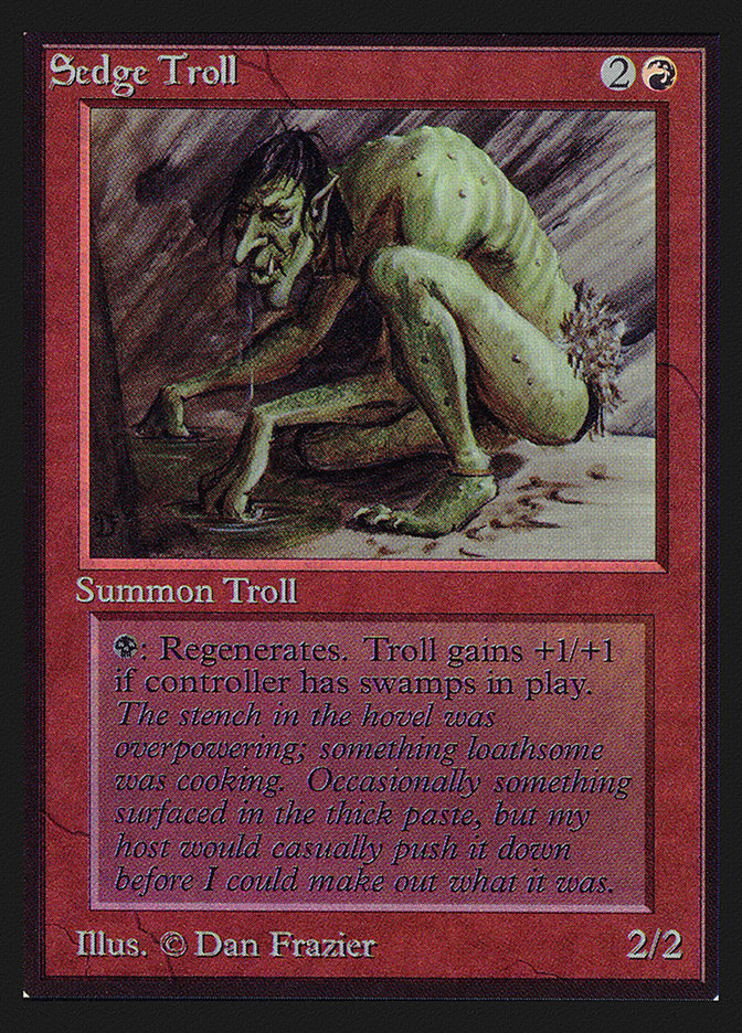 Sedge Troll (Intl. Collectors' Edition #173)