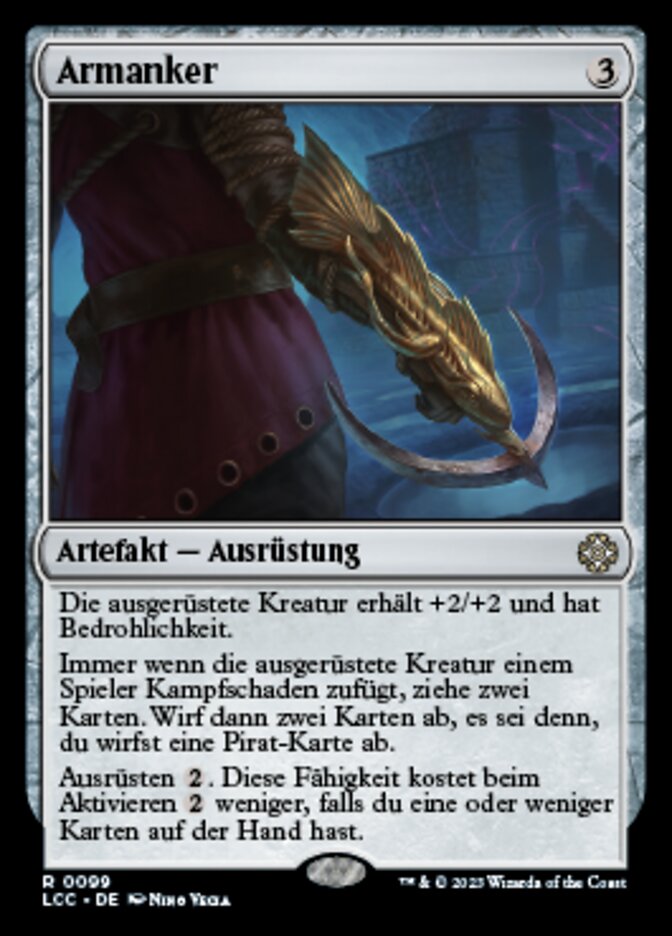 Arm-Mounted Anchor (The Lost Caverns of Ixalan Commander #99)