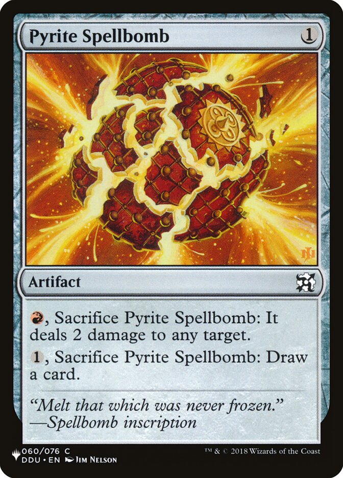 Pyrite Spellbomb (The List #DDU-60)