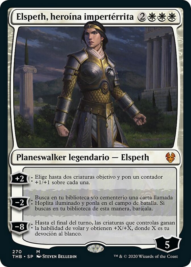 Elspeth, Undaunted Hero (Theros Beyond Death #270)