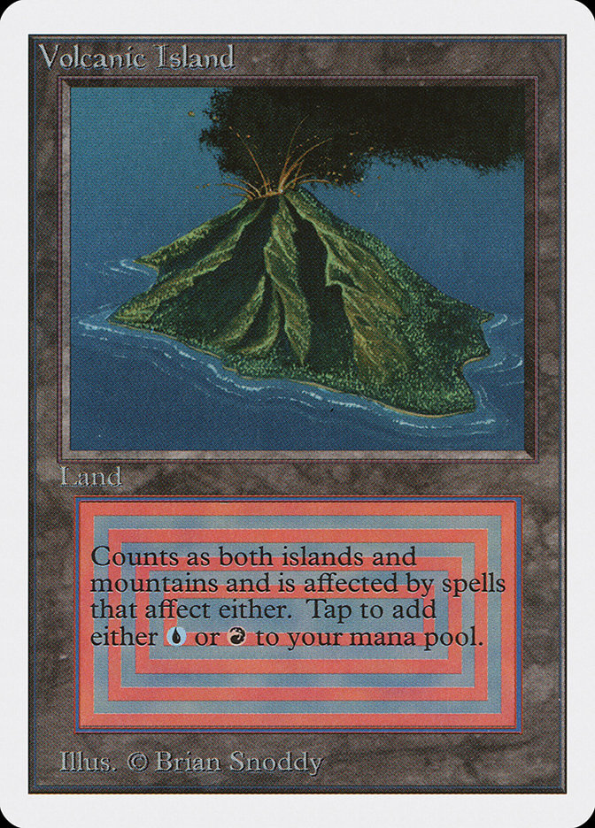 MTG Volcanic Island アンリミテッド 英語-