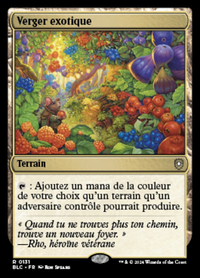 Exotic Orchard (Bloomburrow Commander #131)