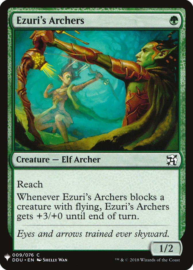 Ezuri's Archers (The List #DDU-9)