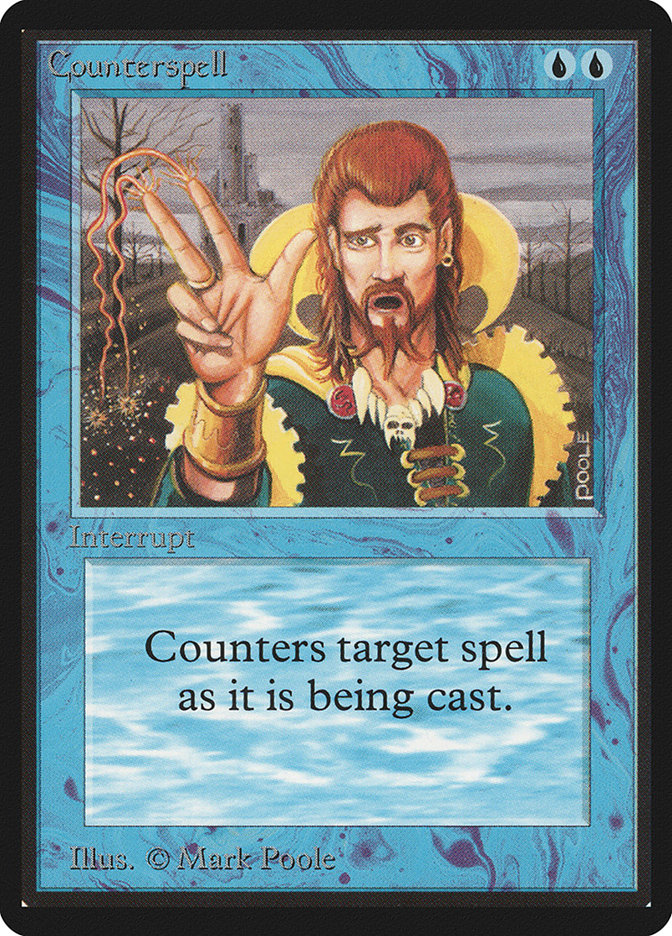 Counterspell (Limited Edition Beta #55)