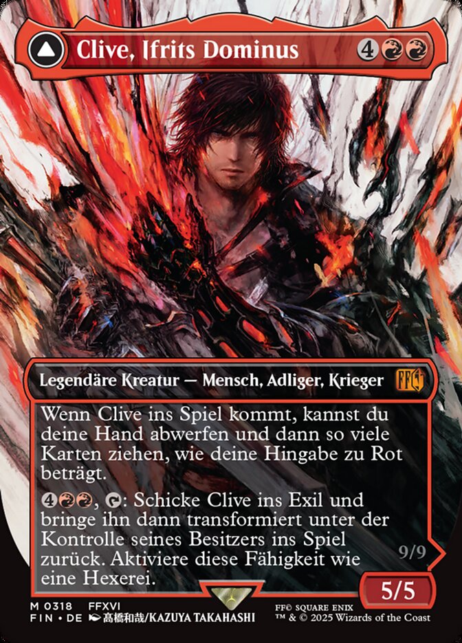 Clive, Ifrit's Dominant