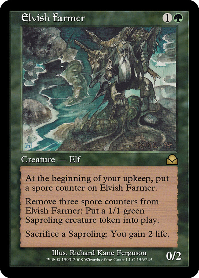 Elvish Farmer (Masters Edition II #156)