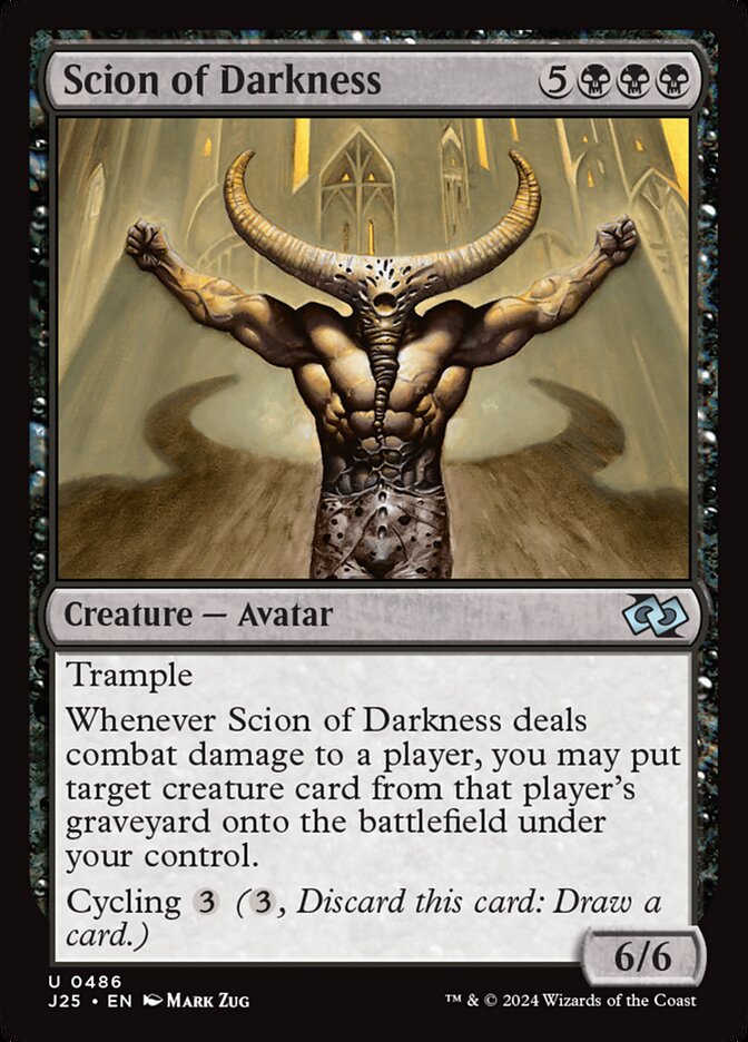 Scion of Darkness (Foundations Jumpstart #486)