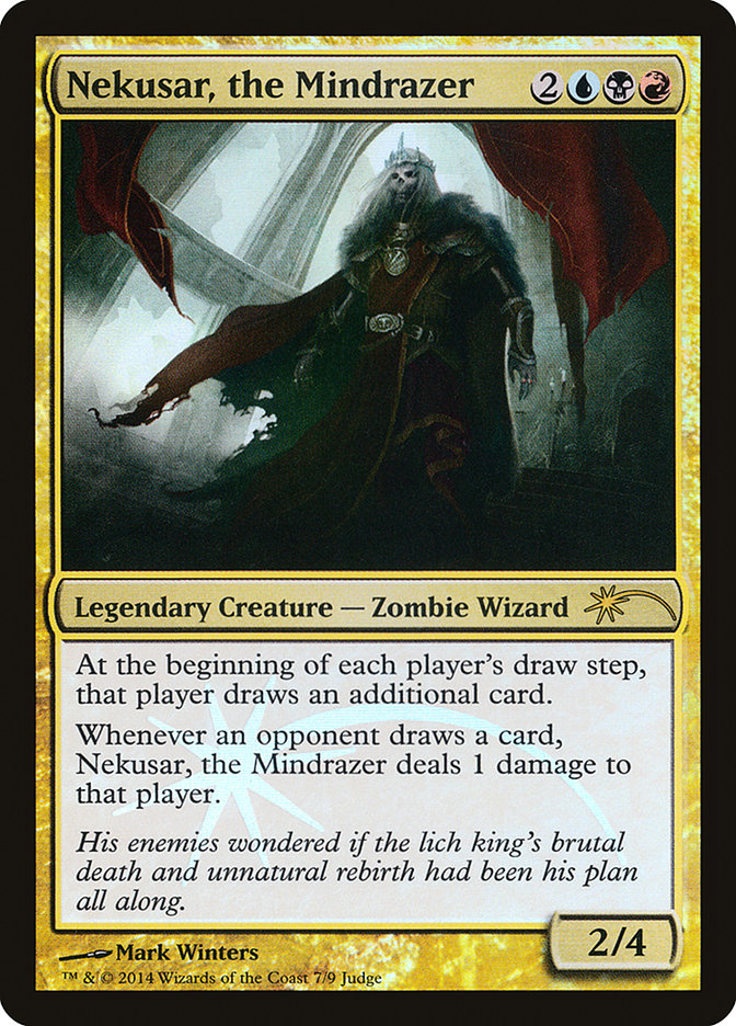 Nekusar, the Mindrazer (Judge Gift Cards 2014 #7)