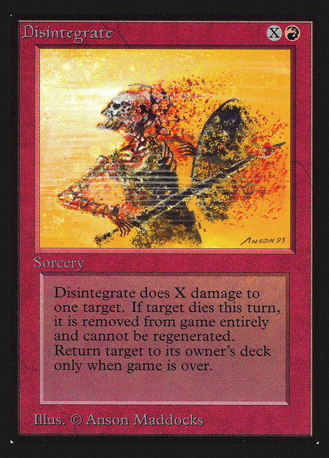 Disintegrate (Collectors' Edition #141)