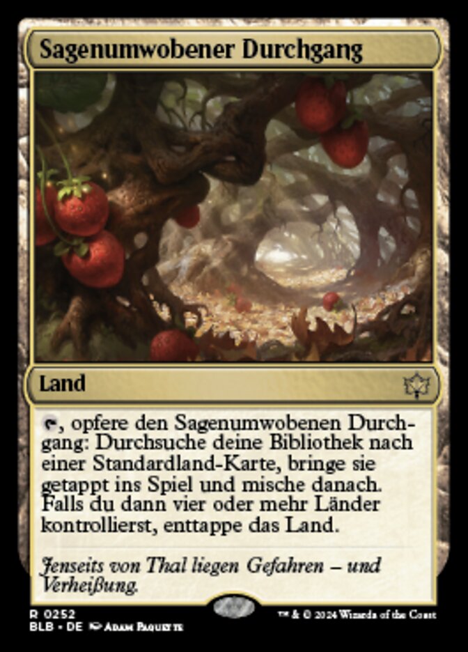 Sagenumwobener Durchgang