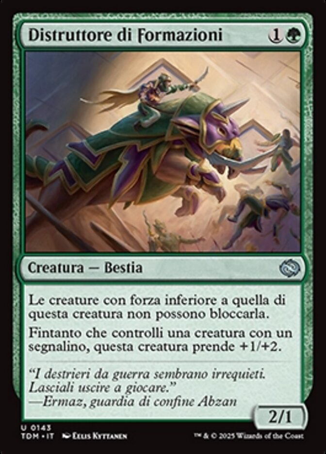 Distruttore di Formazioni