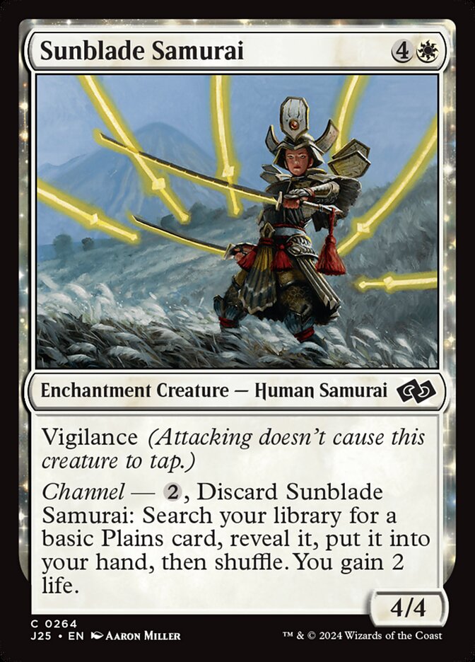 Sunblade Samurai (Foundations Jumpstart #264)