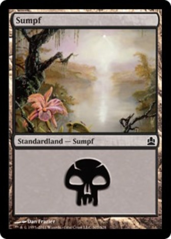 Swamp (Commander 2011 #307)