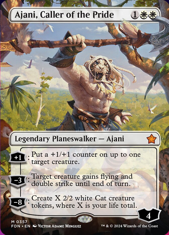 Ajani, Caller of the Pride (Foundations #357)