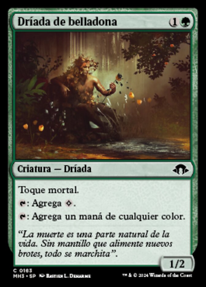 Nightshade Dryad (Modern Horizons 3 #163)